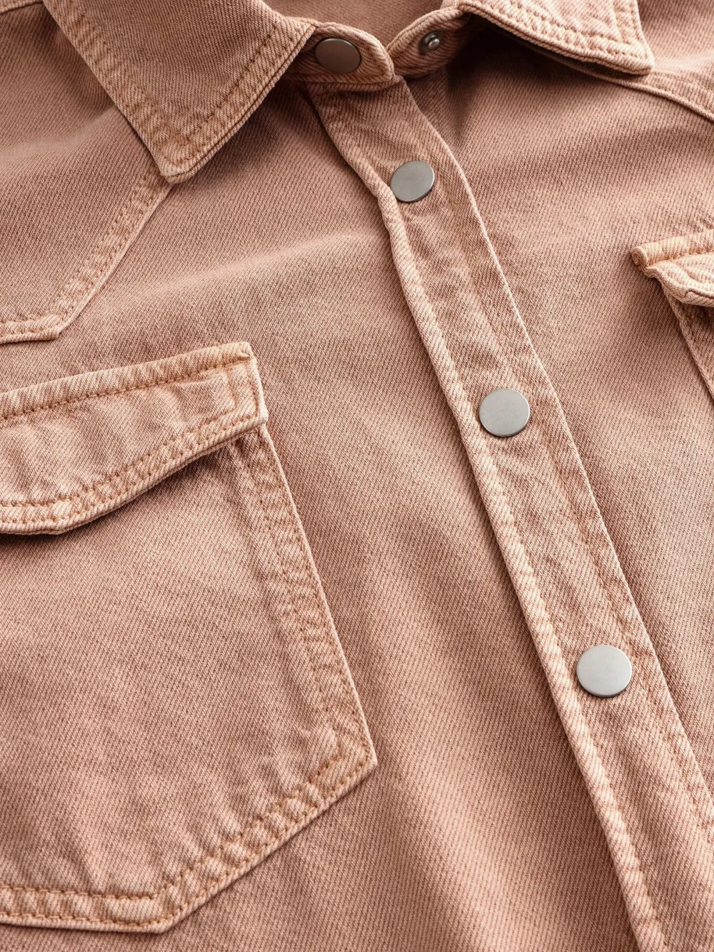 Loose Denim Casual Outing Office Shirt