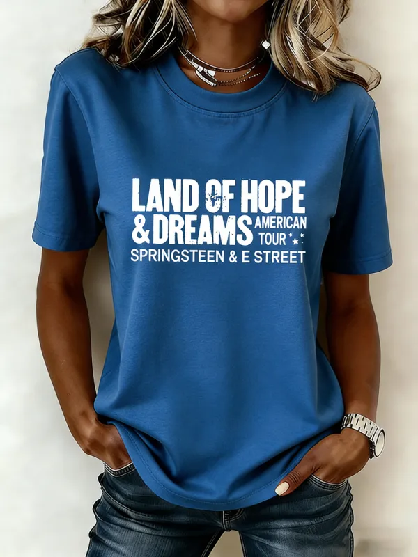 Women's concert T-shirt