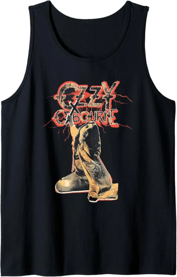 Red Lightning Tank Top