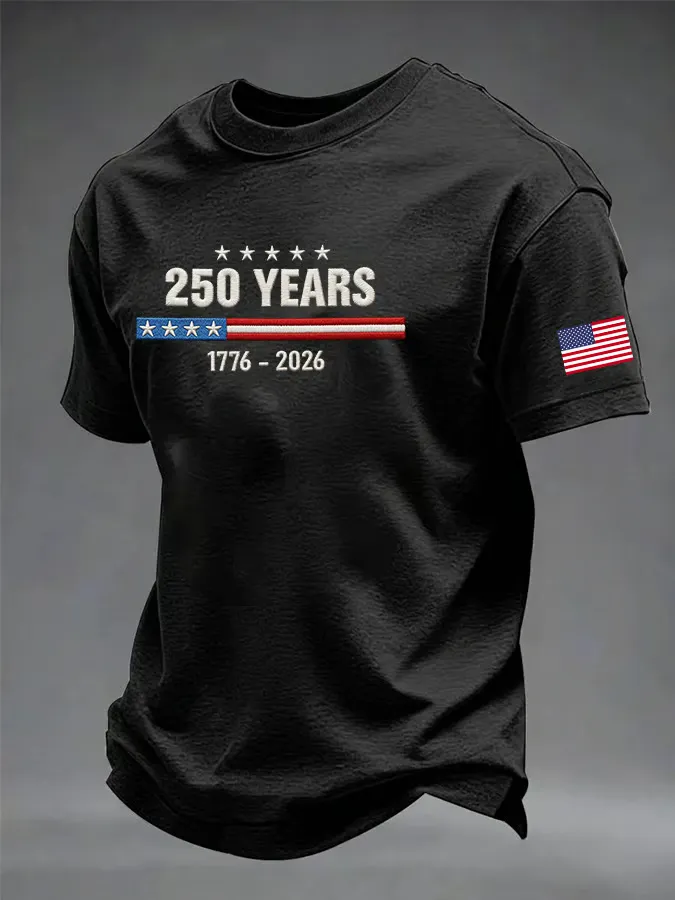 Men's 250th Anniversary Printed T-Shirt