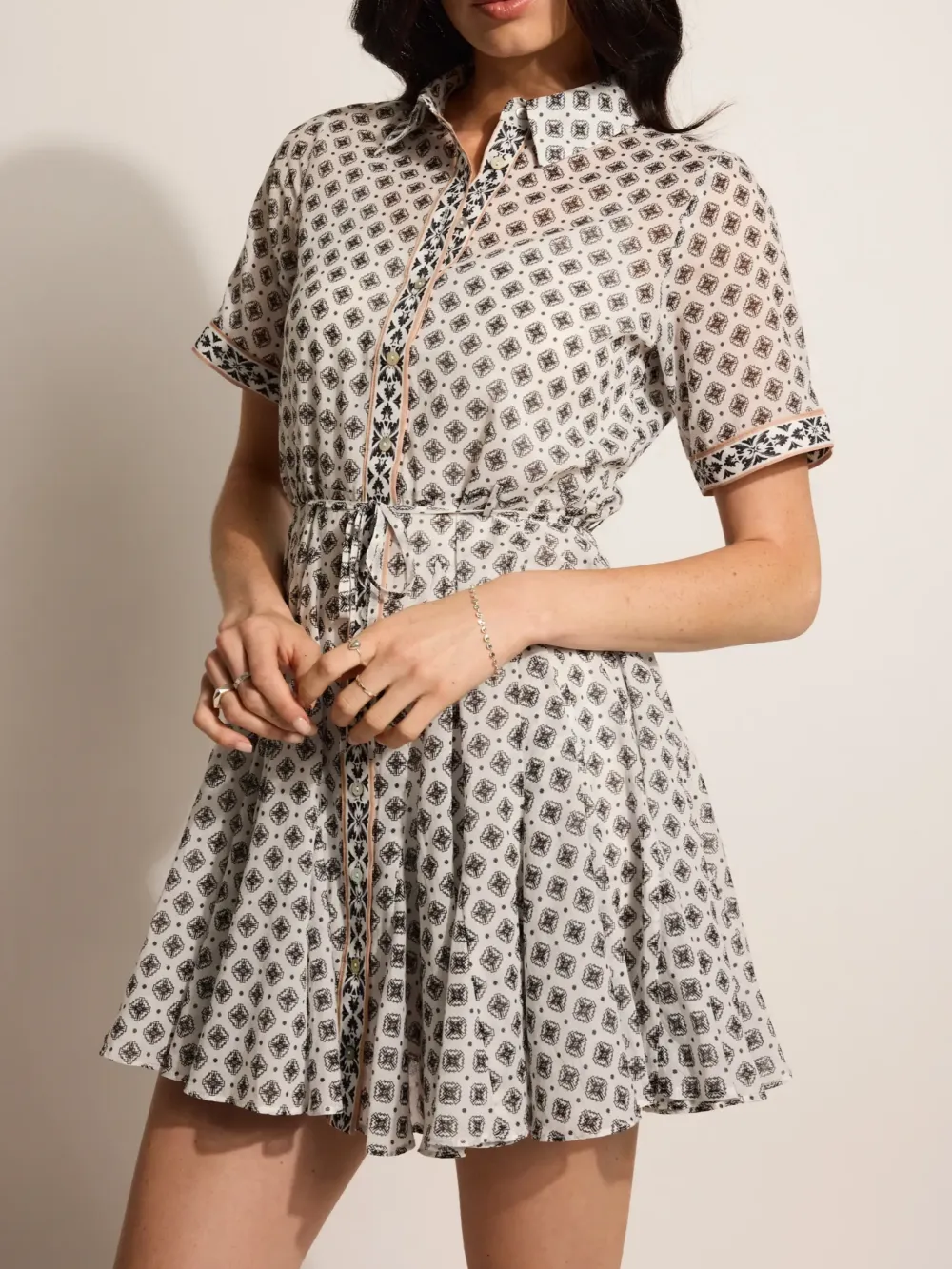 Frill Hem Dress