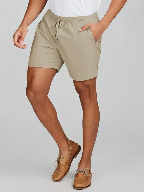 Practical Weekend Drawcord Shorts