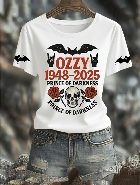 Women'S RIP Ozzy Short Sleeve T-Shirt
