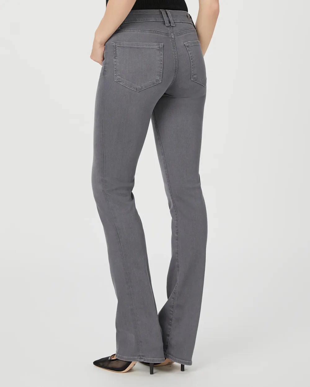 Gray Bootcut Jeans