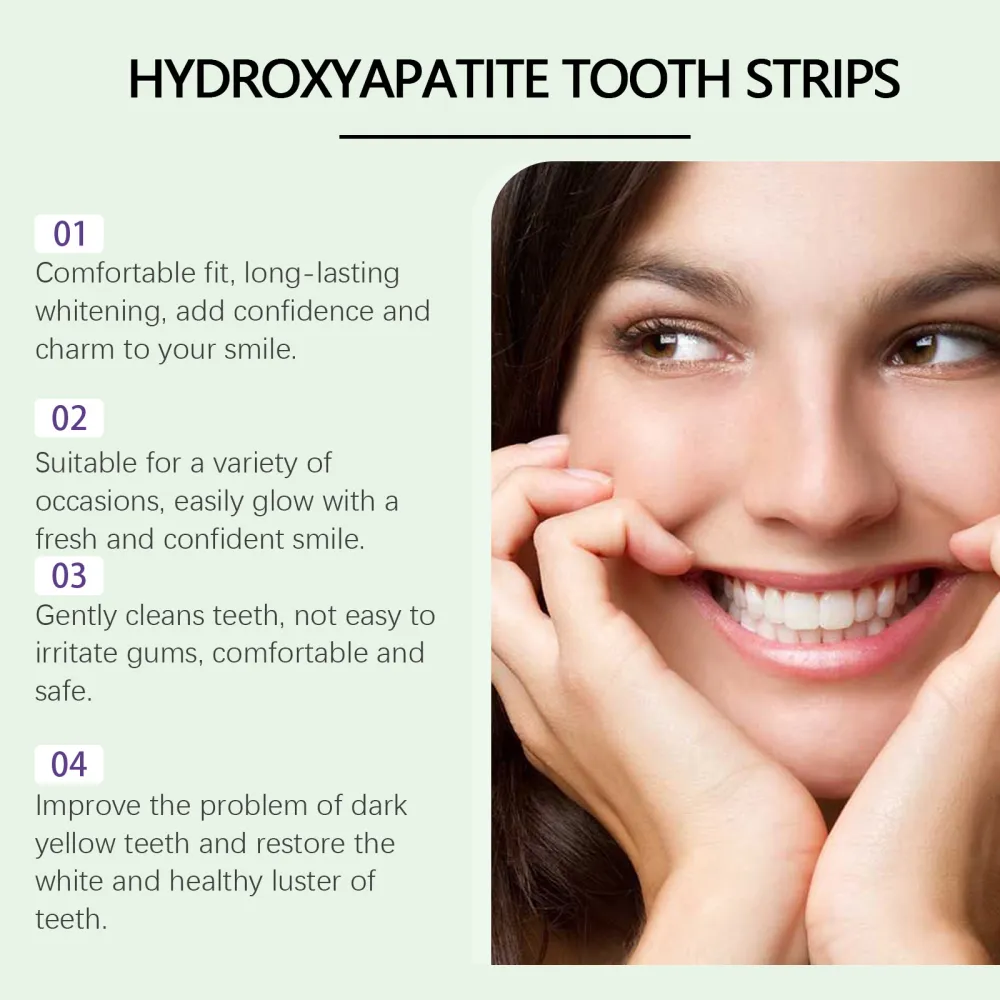 Oralhoe,Dental whitening strips, gently and freshly care for your mouth, brighten your teeth, clean and protect your enamel, dental whitening strips-$GO