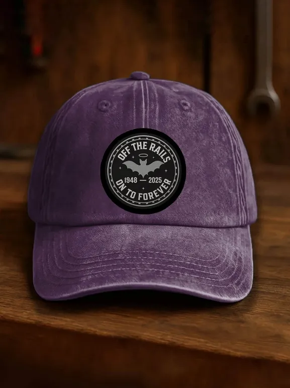 Unisex Ozzy Osbourne Design Print Hat