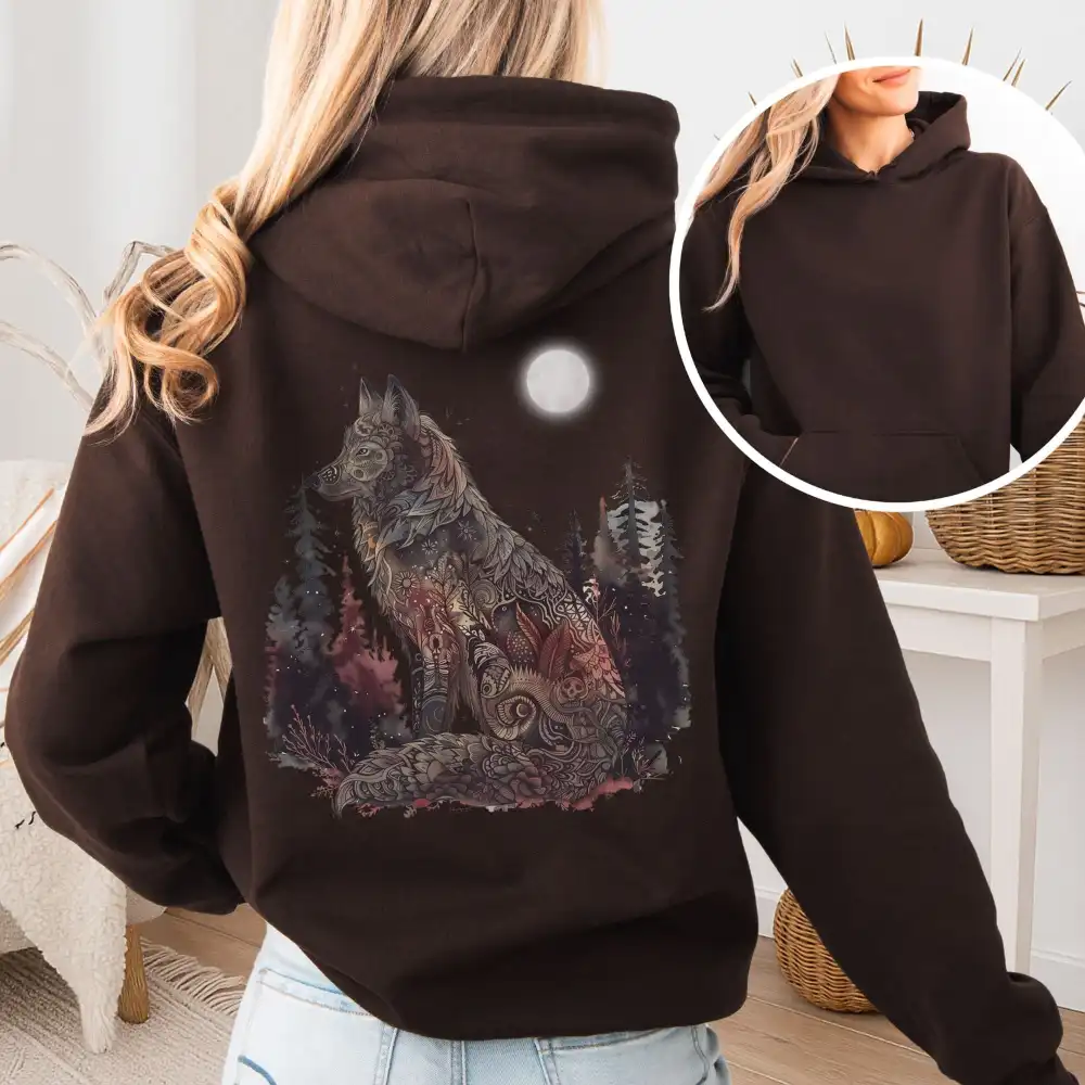 Nightfall Wolf Hoodie
