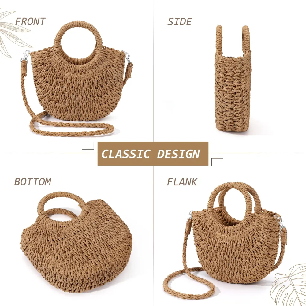 Women'S Handmade Woven Bag