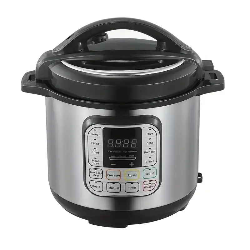 Black 7-in-1 Electric Pressure Cooker Slow Cooker Rice