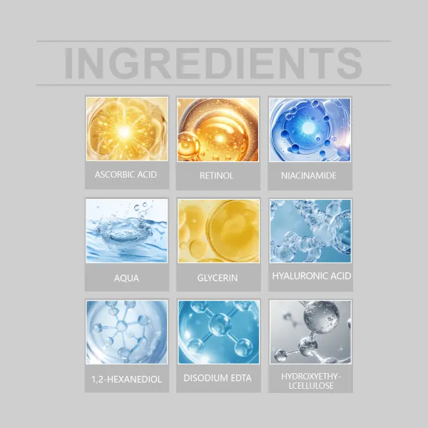 Vitamin C Skin Care Serum Nourishes the skin, moisturizes and hydrates the skin, and is a gentle ingredient daily skin care serum-$AAA