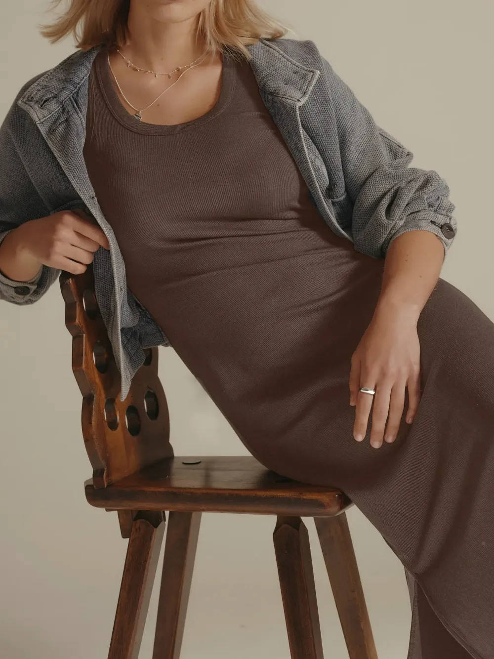 Basics Tank Slip Dress
