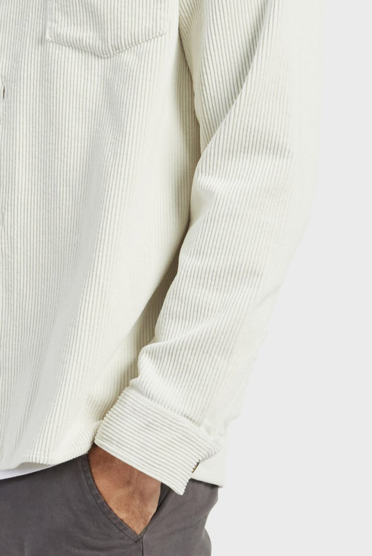 Lebowski Cord Overshirt-Navy