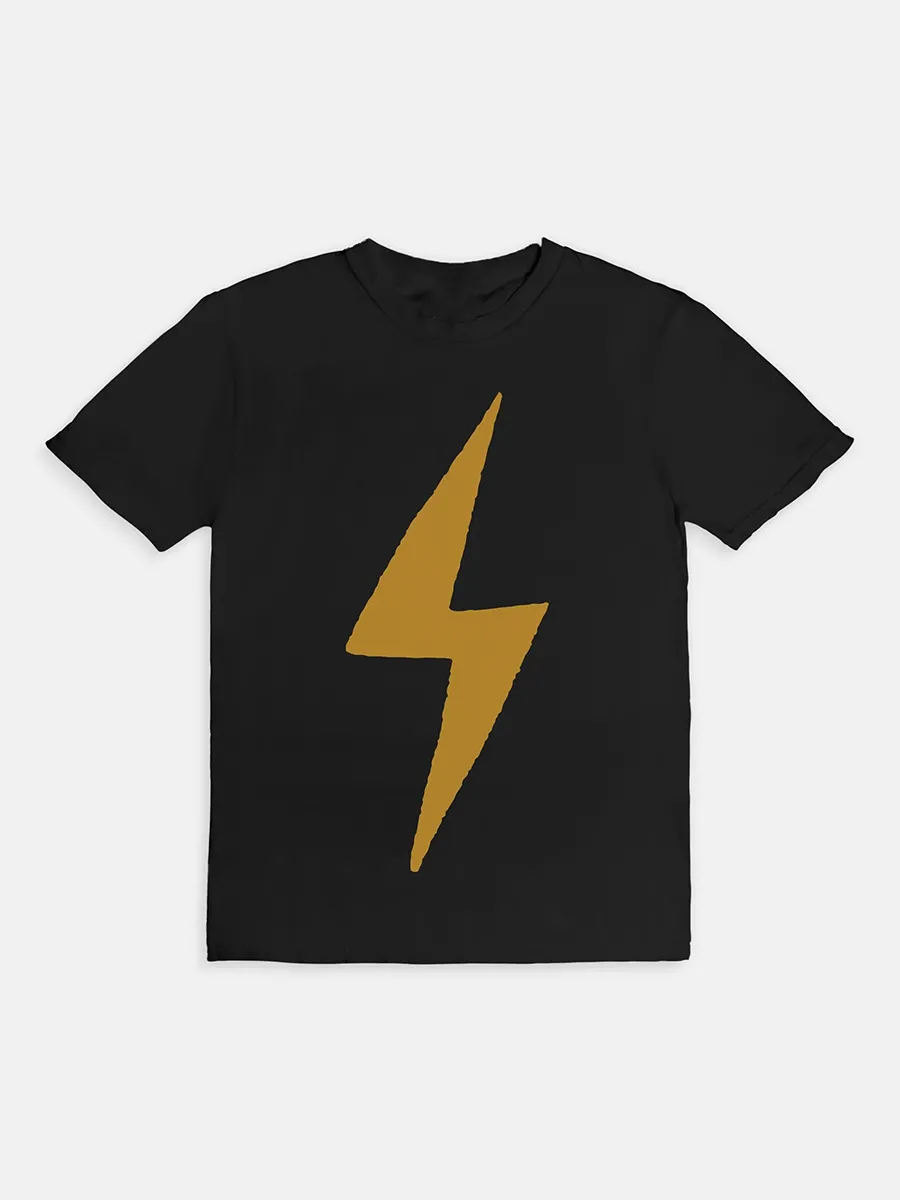 Front Lightning Graphic T-Shirt