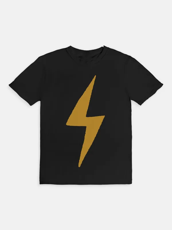 Front Lightning Graphic T-Shirt
