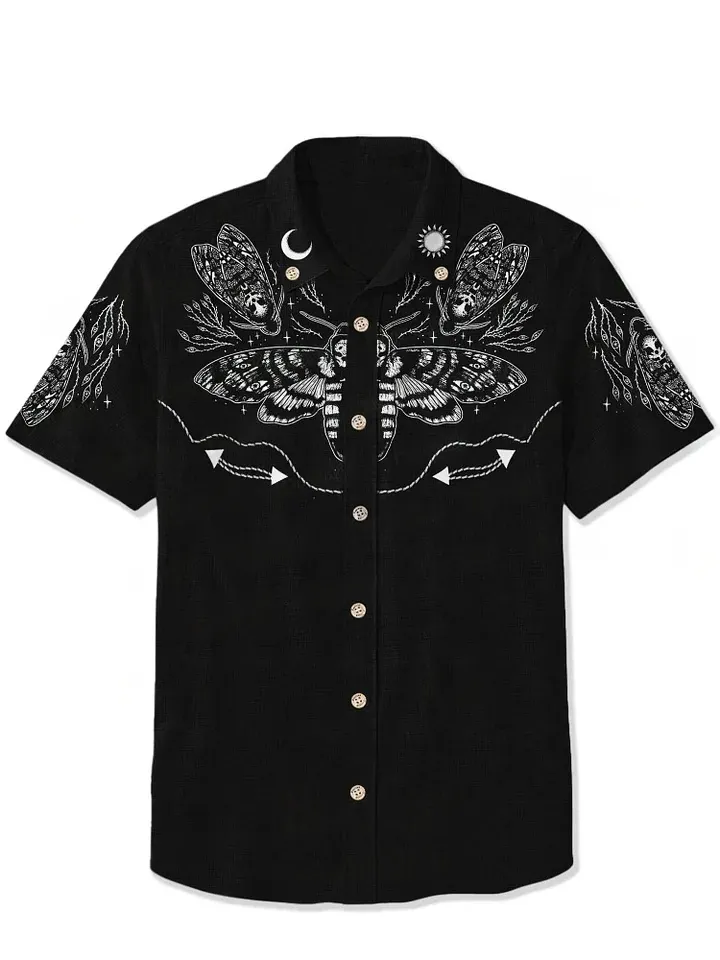 Death Moths - 100% Cotton Shirt