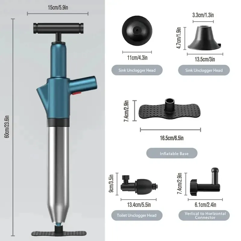 High Pressure Toilet Plunger