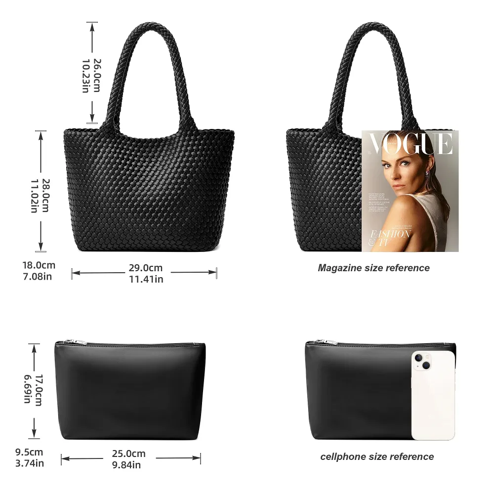Large Capacity Classic Shoulder Bag