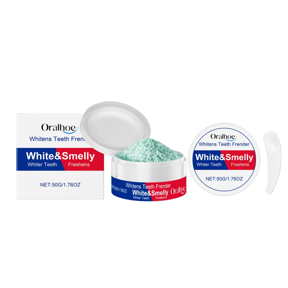 Oralhoe Dental Powder – Tooth Cleaning Powder with Mint for Fresh Breath, Gentle Daily Care, Portable Oral Hygiene-L99