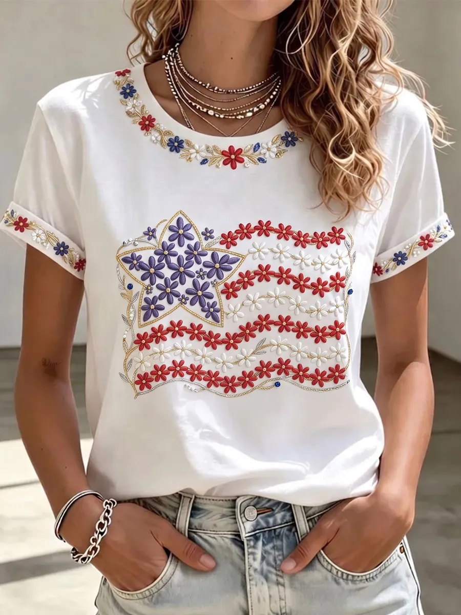 Women's 250th Anniversary Printed T-shirt