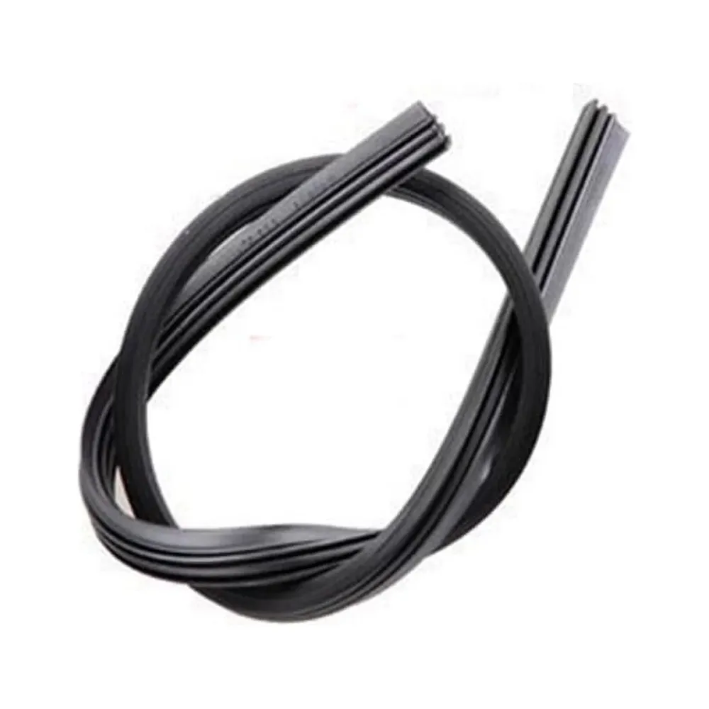 Black Rubber Strip Windshield Wipers For Cleaning Cars