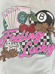 Women's Poker Graphic Short - Sleeve Tee