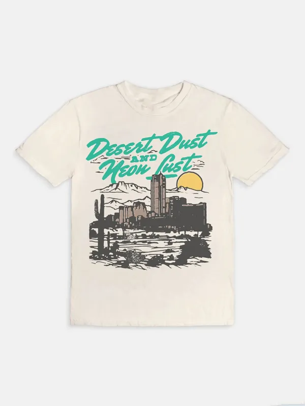 Comic Style City Graphic T-Shirt