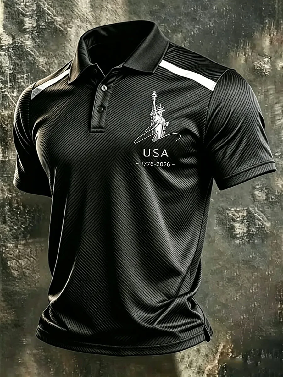 Men's 250th Anniversary of American Independence Polo Shirt