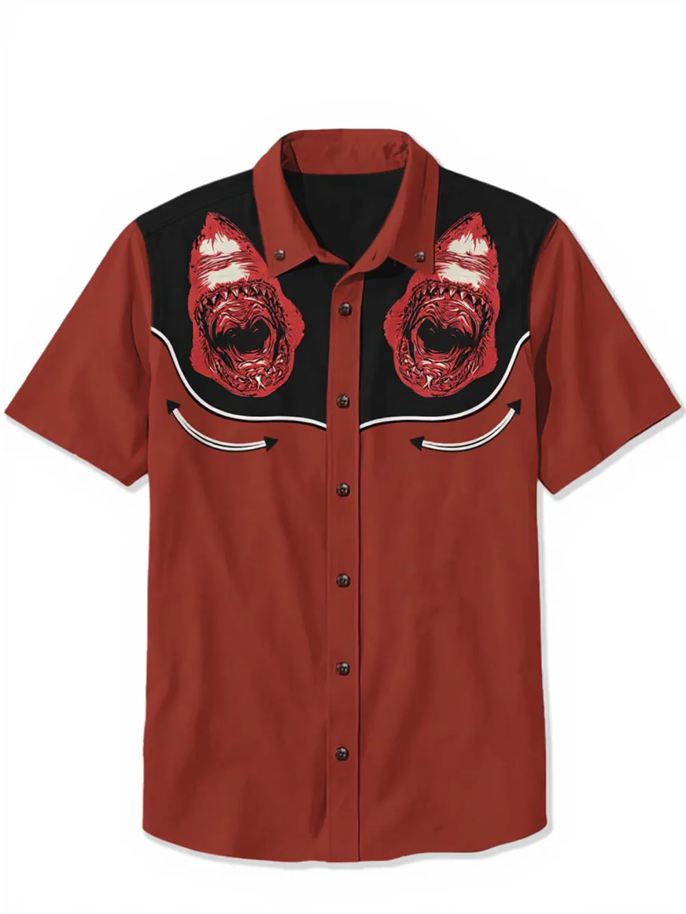 Scary Shark - 100% Cotton Shirt