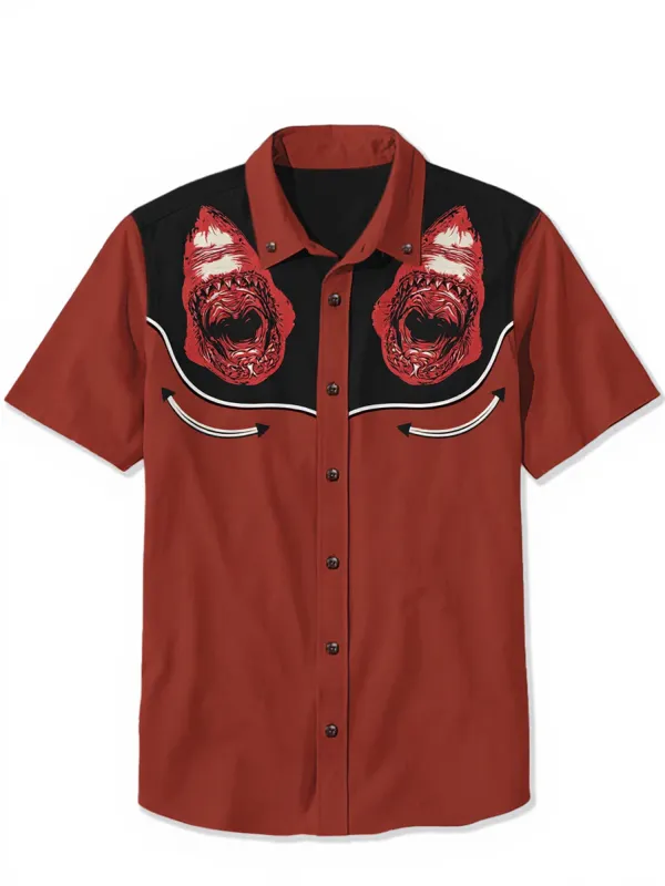 Scary Shark - 100% Cotton Shirt