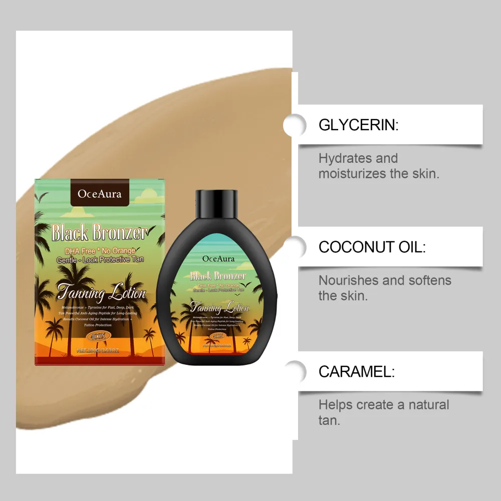 OceAura Sun-Kissed Perfection with Coconut: Tans Naturally, Nourishes Deeply, Lasts Longer