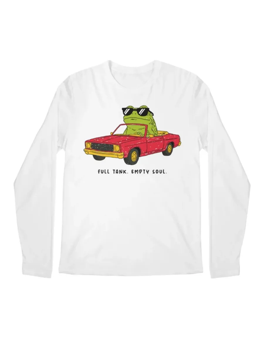 Frog Driving Car Graphic Tee