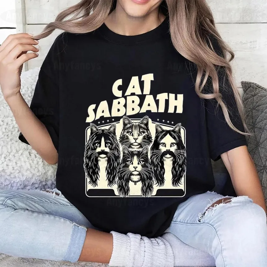 Sabbath Funny Cat Unisex Shirt