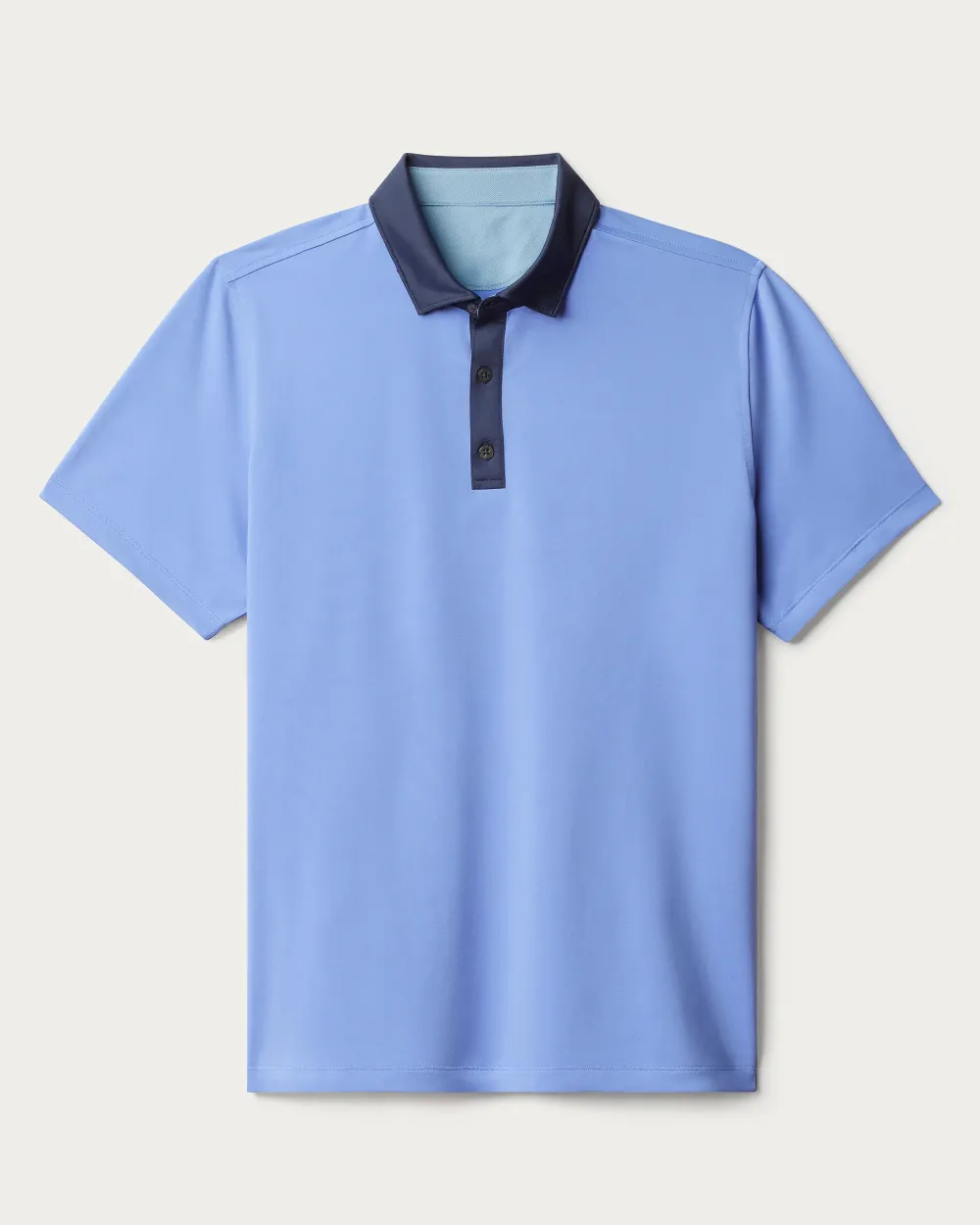 Men's Striped Short Sleeve Polo T-Shirts