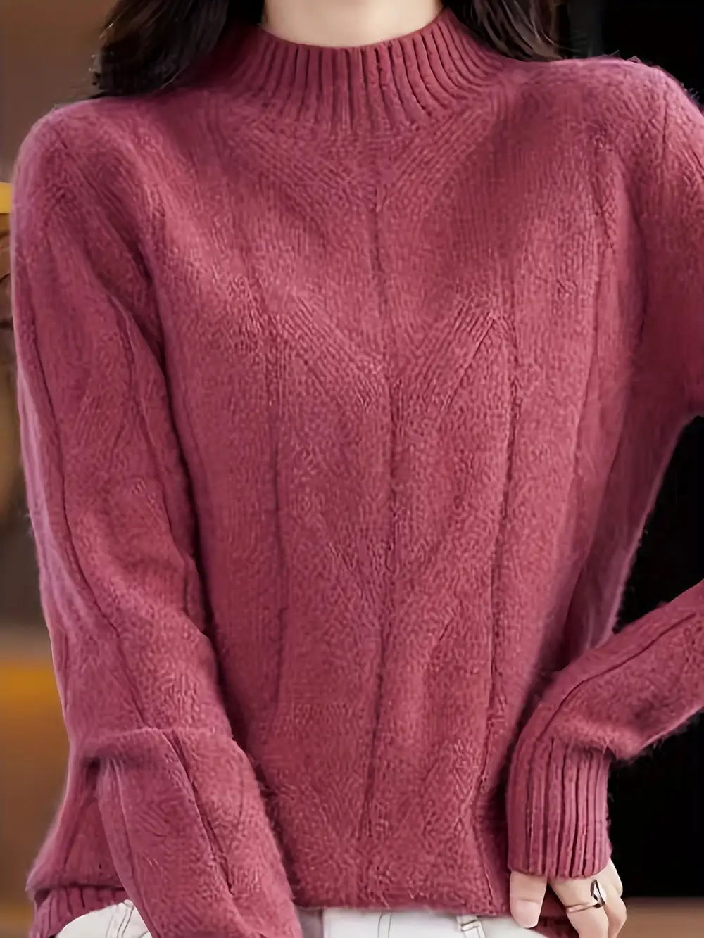 Vintage Casual Knit Sweater