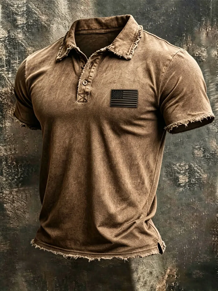 Men'S 250Th Anniversary Printed Casual T-Shirt