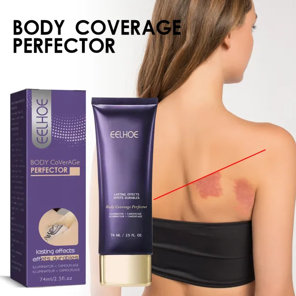 Tattoo Concealer Repair Cream, Body Tattoo Scar Birthmark Invisible Cover, Moisturizing and Whitening, Concealer-$LA
