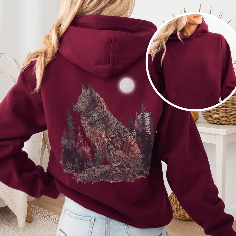 Nightfall Wolf Hoodie