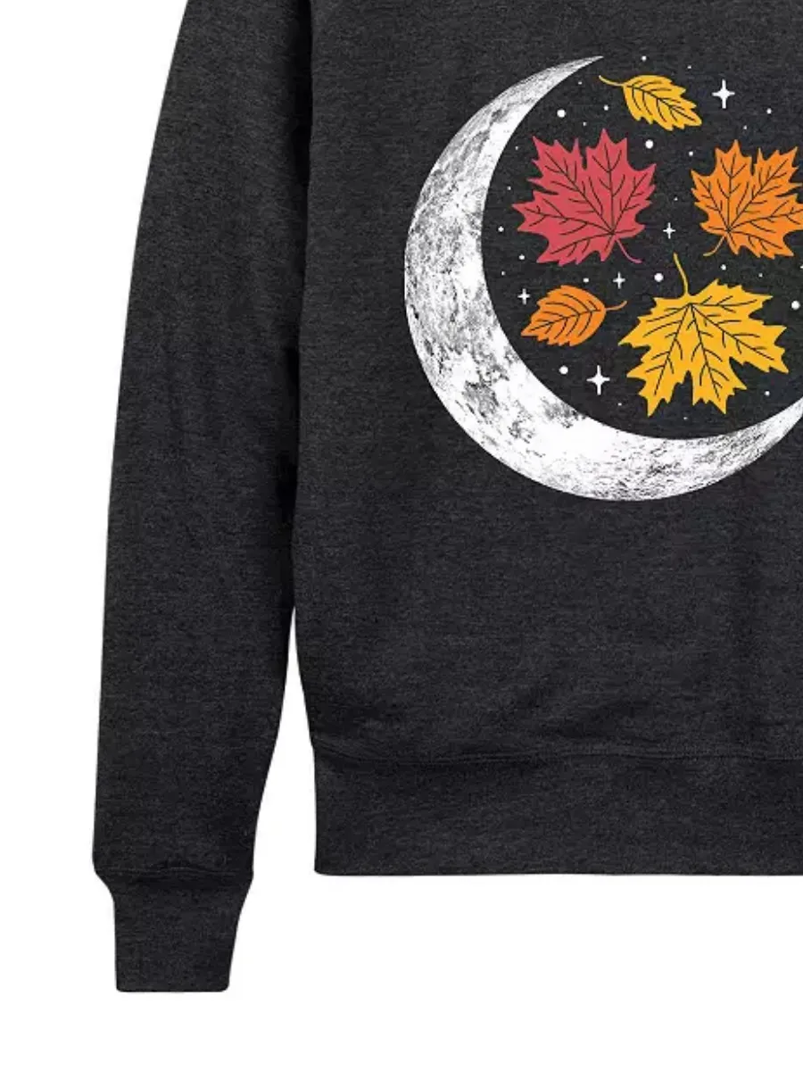 Leaf and Moon Long Sleeve T-Shirt