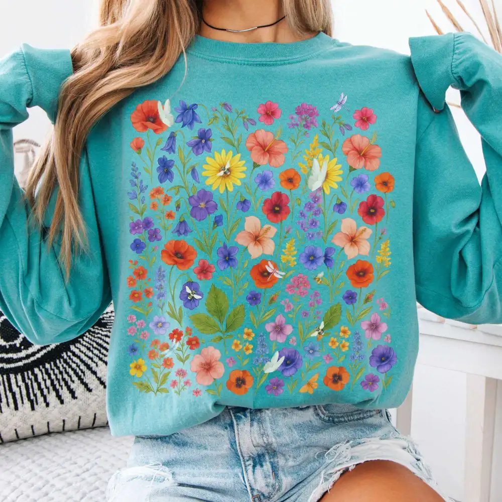 Wildflowers Long Sleeve Shirt