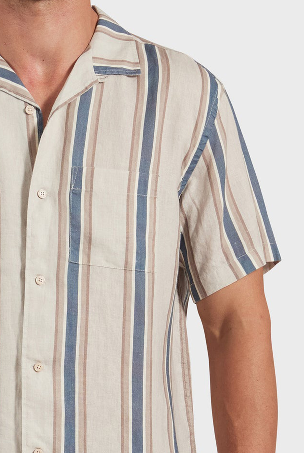 Kobuk Short Sleeve Shirt-Natural