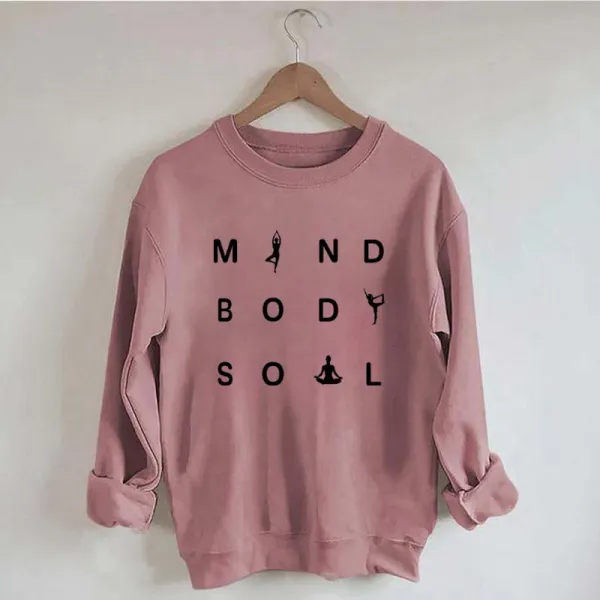 Yoga Graphic Sweatshirt