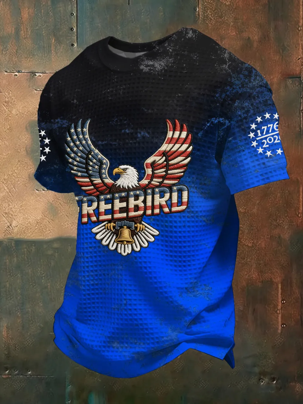 Men's American 250th Anniversary Print Casual Top