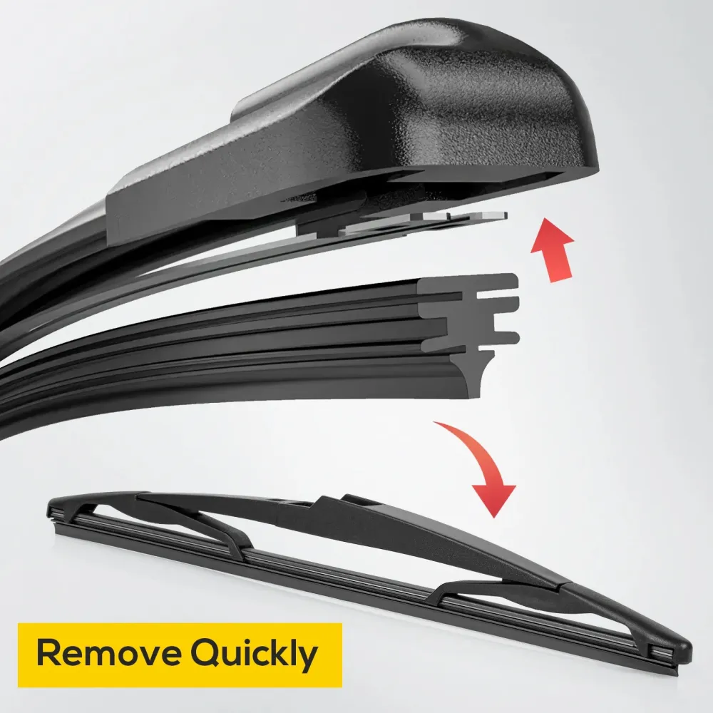 Ten Soft, Boneless Rubber Rainwiper Blades