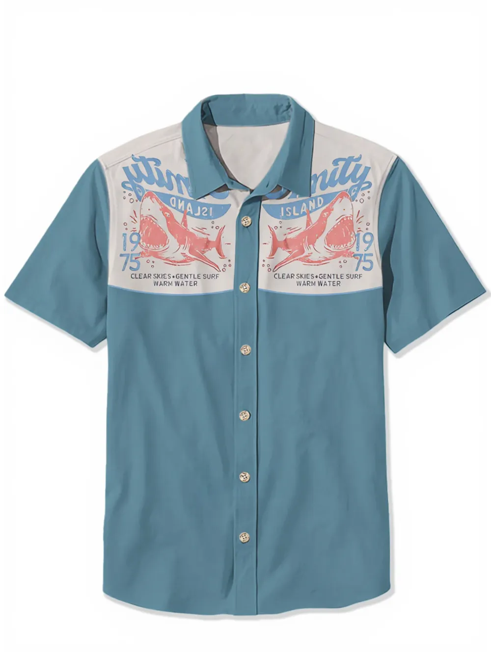 Great White Shark - 100% Cotton Shirt