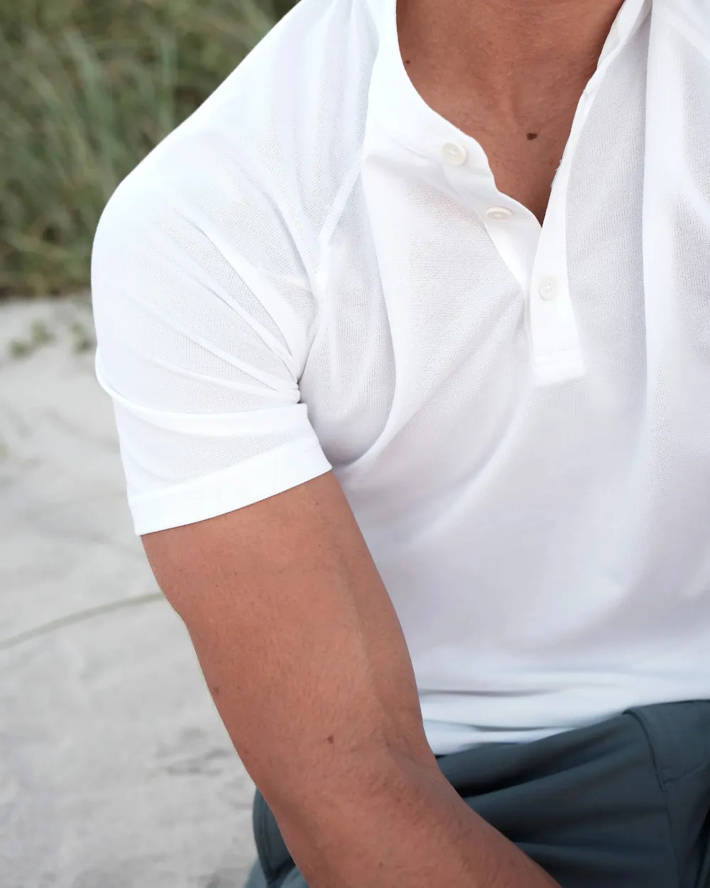 Stylish Buttoned In The Front T-Shirts