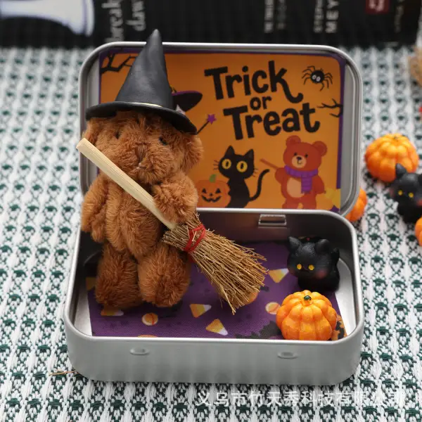 Halloween Bear in a Box for Trick or Treat