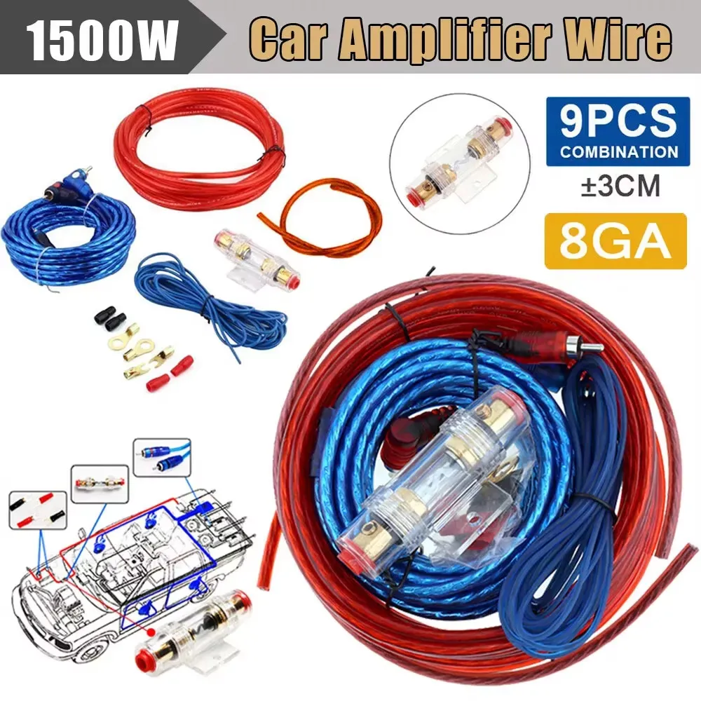 Car Amplifier Wire Set