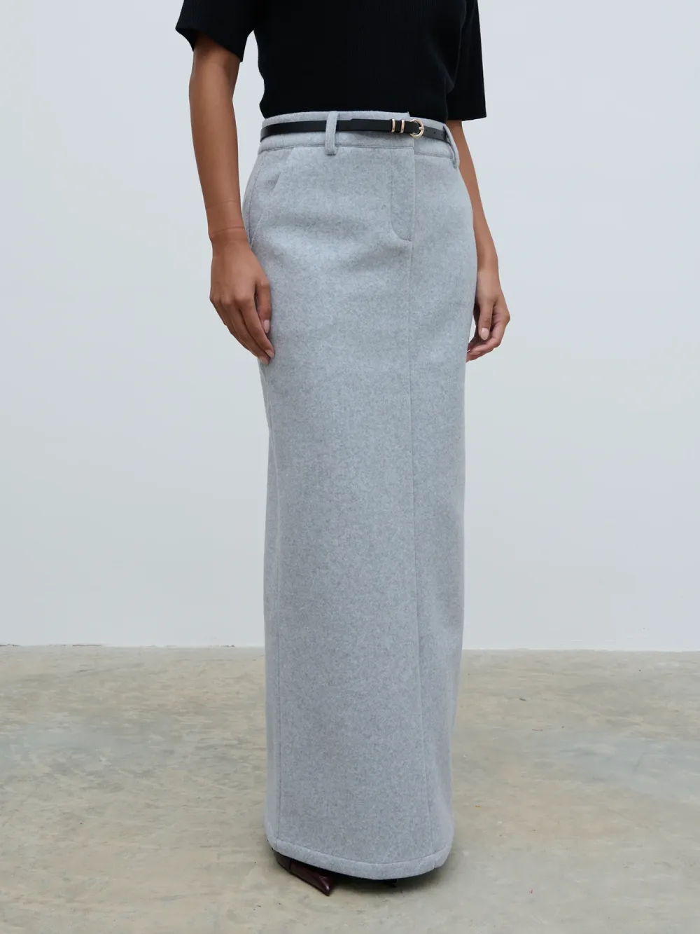 Casual Style Tailored Skirt