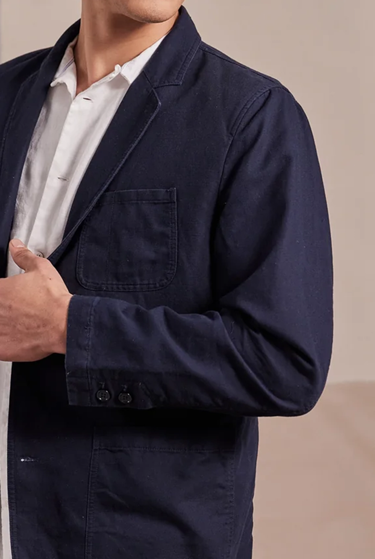 Soho Blazer- Stone