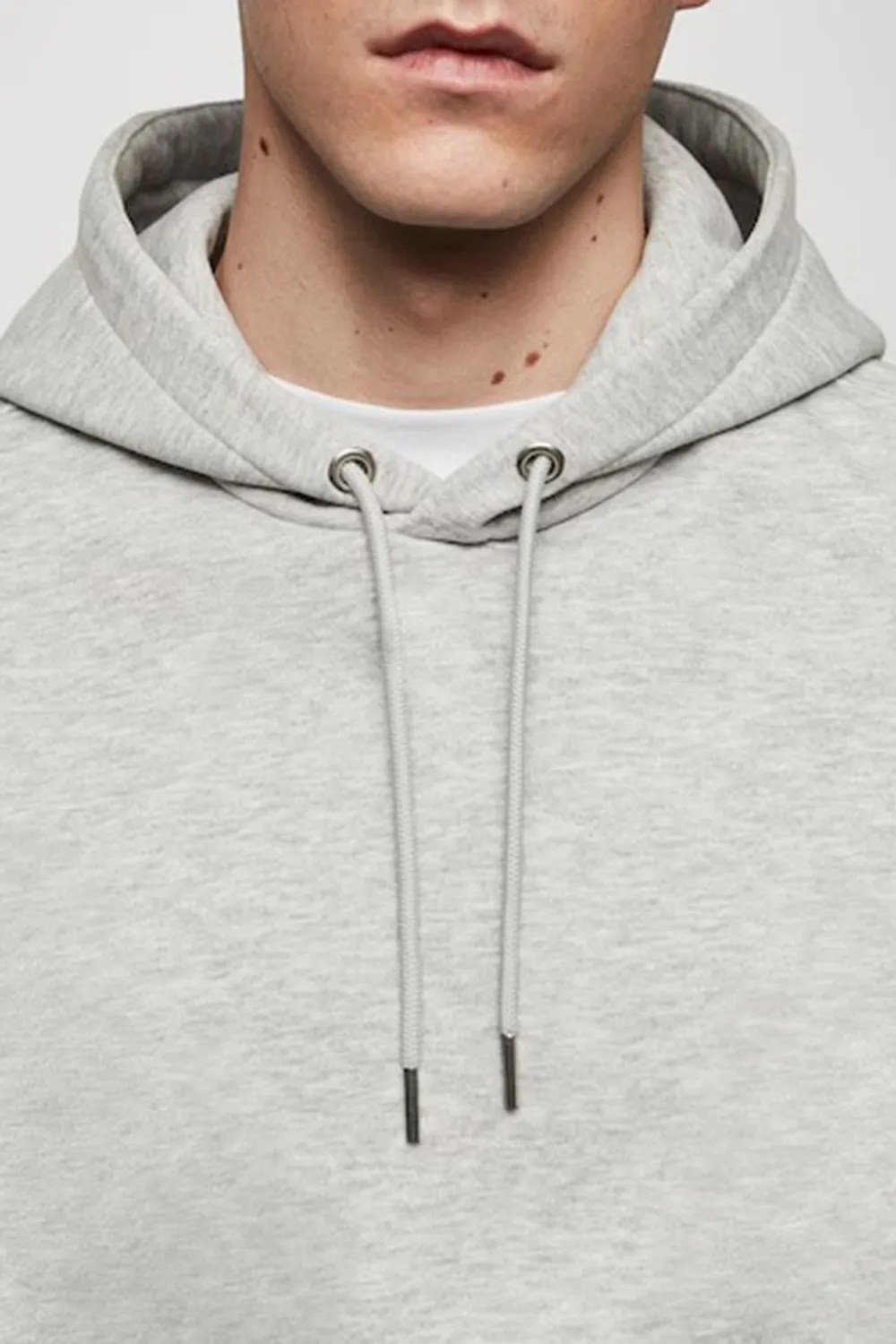 Solid Color Front Pocket Casual Hoodies